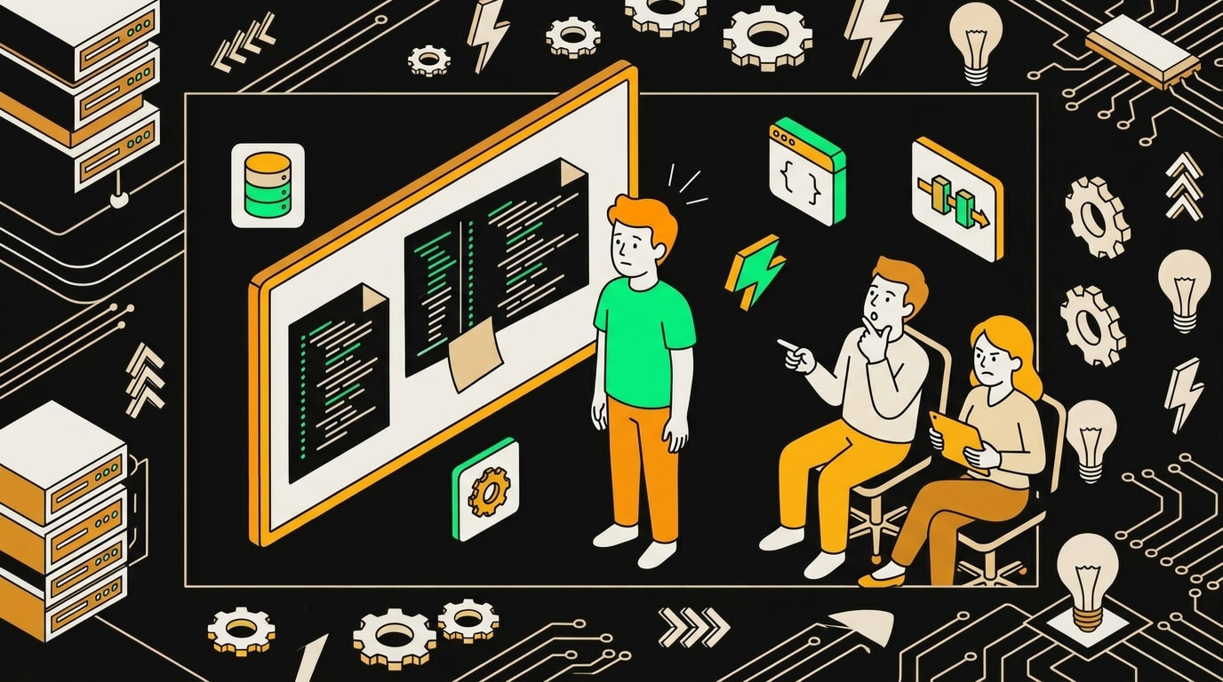 Разработчик не может объяснить архитектуру модуля без открытой IDE